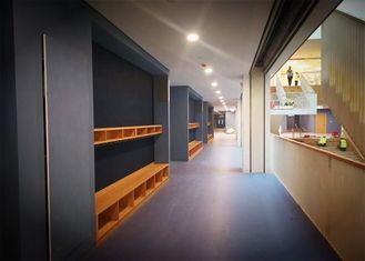 Lärmabsorbierende akustische Filz-Fliesen/schalldämpfende Wand deckt 9mm 12mm mit Ziegeln