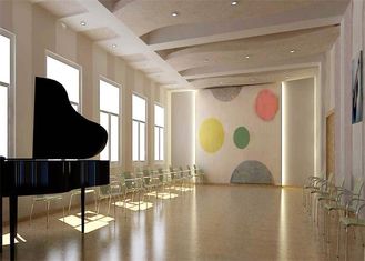 Wand-Touchable feuchtigkeitsfestes Music Room-Dekorations-3d akustisches