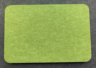 Grüne Farbschalldämpfungs-Wände/Polyester-akustische Platten feuerverzögernd