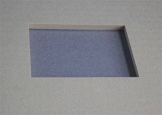Zurechtgeschnittene Schulakustische Platten-Vielseitigkeits-Pinboard-lange Korridor-Kabinett-Wand