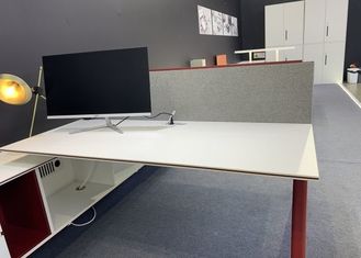 Schalldämpfende Schreibtisch-Teiler Gewebe Wraped 12mm