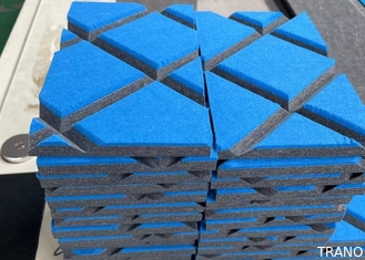 Wickelte Polyester-Polsterungs-Gewebe 100% akustische 3D Wände GB8624B1 ein