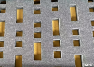 Schalldämpfende dekorative Geräusche, die akustische 3D Wände blockieren