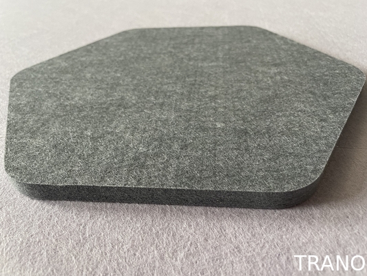 20mm Leichtgewicht PET Felt akustische Sechseckplatten Verschiedene Farben Hohe Schalldämpfung