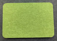 Grüne Farbschalldämpfungs-Wände/Polyester-akustische Platten feuerverzögernd