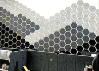 9mm Feuer-bewertetes Polyester-akustische Platten-Hexagon mit hoher Dichte