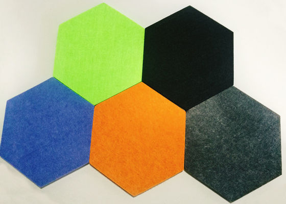 Mehrfarbiges Theater Hexagon Schalldämpfer Baffler Nagelanlage