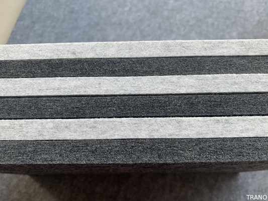 Industrielle absorbierende Polyester-akustische Platten-Verzerrung und verblassen