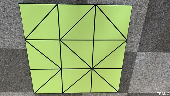 Umweltfreundlicher praktischer geglaubter akustische Platten-Polyester des Hexagon-3d