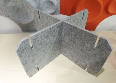 Höhen-verteilt justierbarer modularer Büro-Möbel-akustischer Schreibtisch 40 Farben