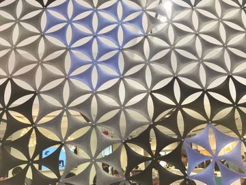 Moderne akustische 3d Wand-dekorative Innenwand-Umhüllung Eco freundlich