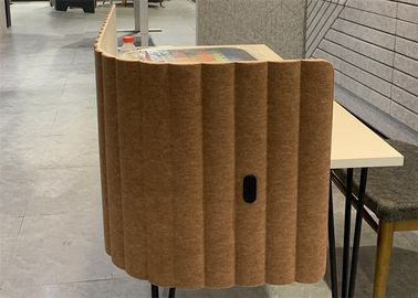 Halb steifes Oberflächenstatisches Anti4' akustische Schreibtisch-Teiler x8