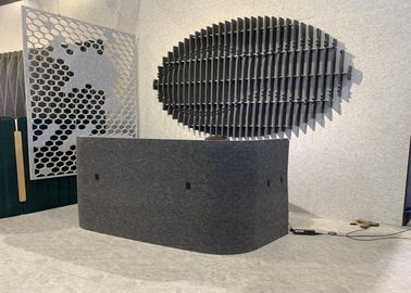 Kommerzieller privater akustischer Schreibtisch-Teiler des Raum-9mm