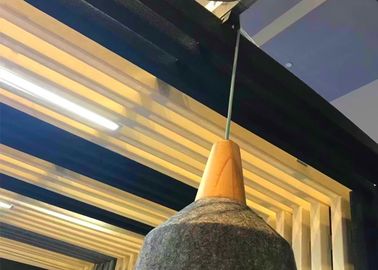 Wand-örtlich festgelegte Größen-Geräusch-Absorption des b-Niveau-Polyester-3d akustische