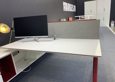 Schalldämpfende Schreibtisch-Teiler Gewebe Wraped 12mm