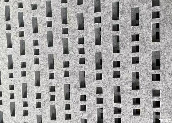 Polyester 100% aufbereitete akustische Decke verwirrt freundliches Eco