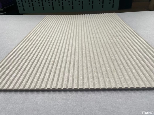 Vorgefertigte schalldämmende 3D-Akustikwandpaneele aus recyceltem Material