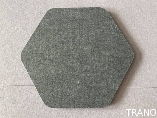 20mm Leichtgewicht PET Felt akustische Sechseckplatten Verschiedene Farben Hohe Schalldämpfung